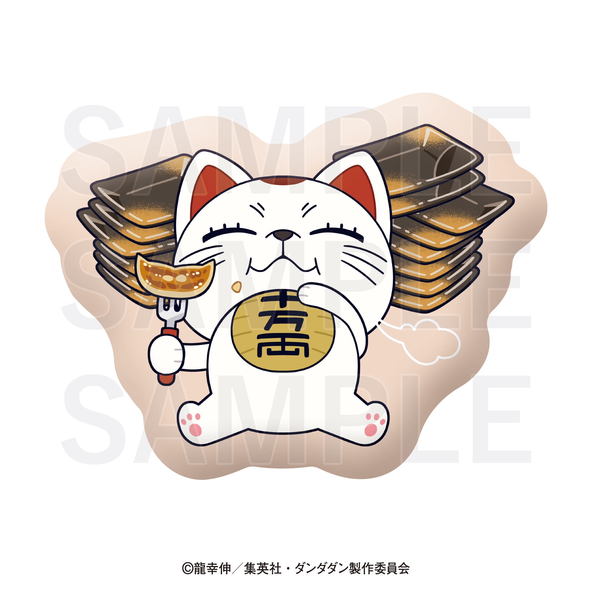 ダンダダン×肉汁餃子のダンダダン_ダイカットクッション ターボババア（肉汁焼餃子）