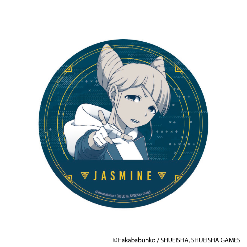 都市伝説解体センター_ちょいデカ缶バッジ 異聞調査録(ジャスミン)