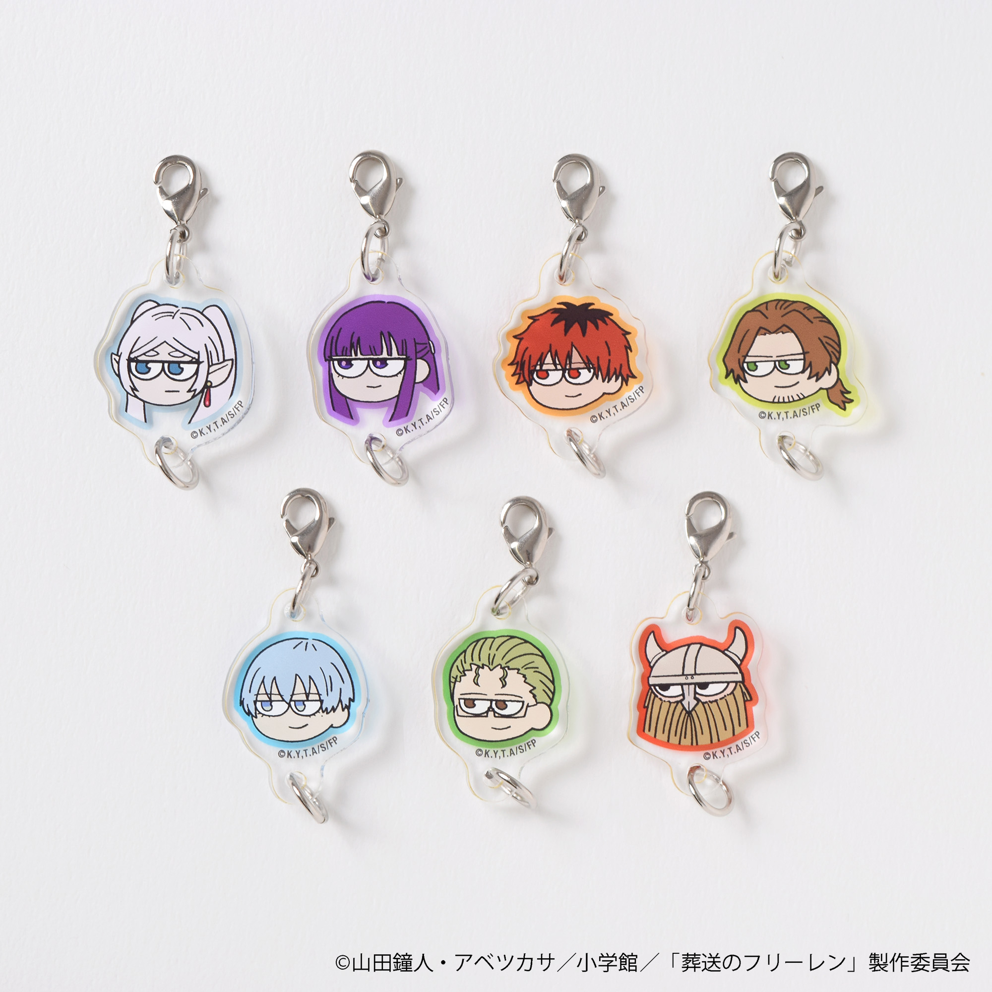 葬送のフリーレン_ジロリトレーディングつながるアクリルチャーム　【コンプリートBOX／7個入り】