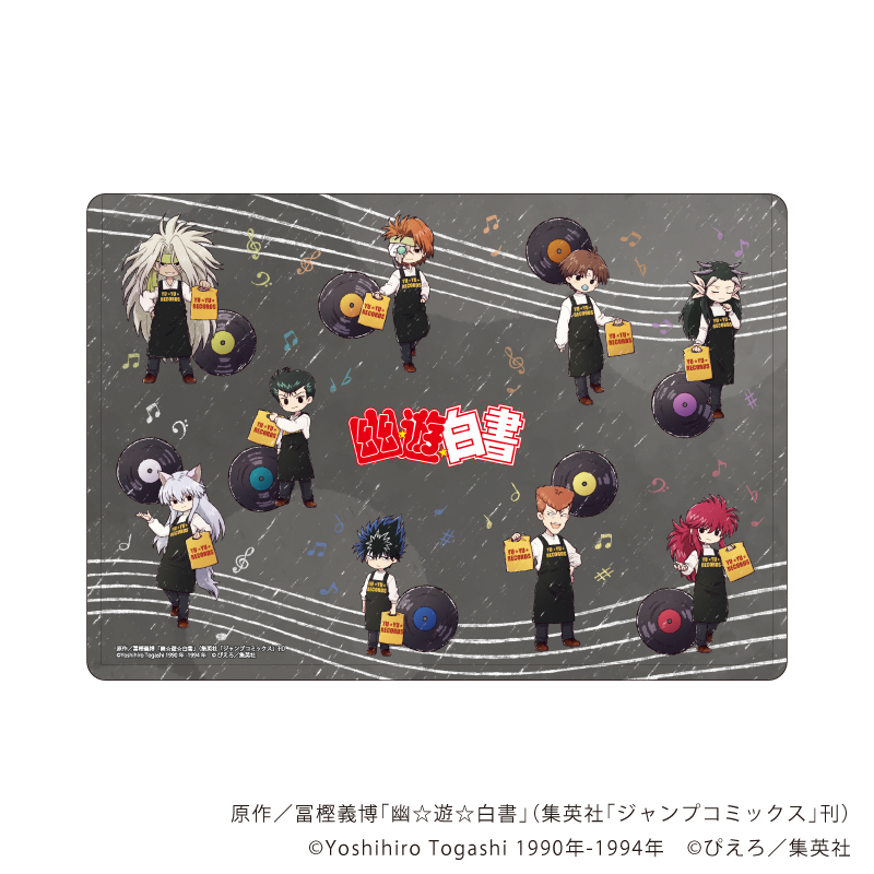 幽☆遊☆白書_キャラクリアケース53/集合デザイン 音楽ver.(グラフアートイラスト)