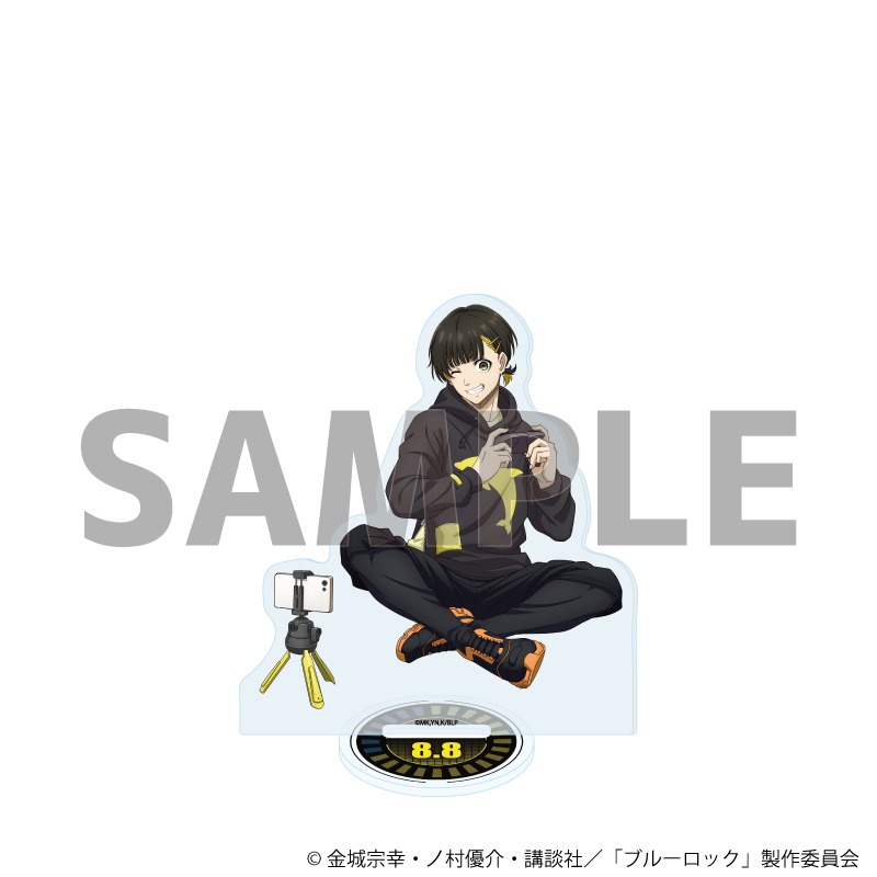 ブルーロック_アクリルスタンド48/蜂楽 廻 ゲーム実況ver.(描き下ろしイラスト)