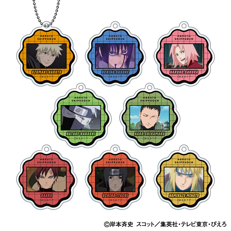 NARUTO-ナルト- 疾風伝_アクリルキーホルダー　【BOX／8個入り】