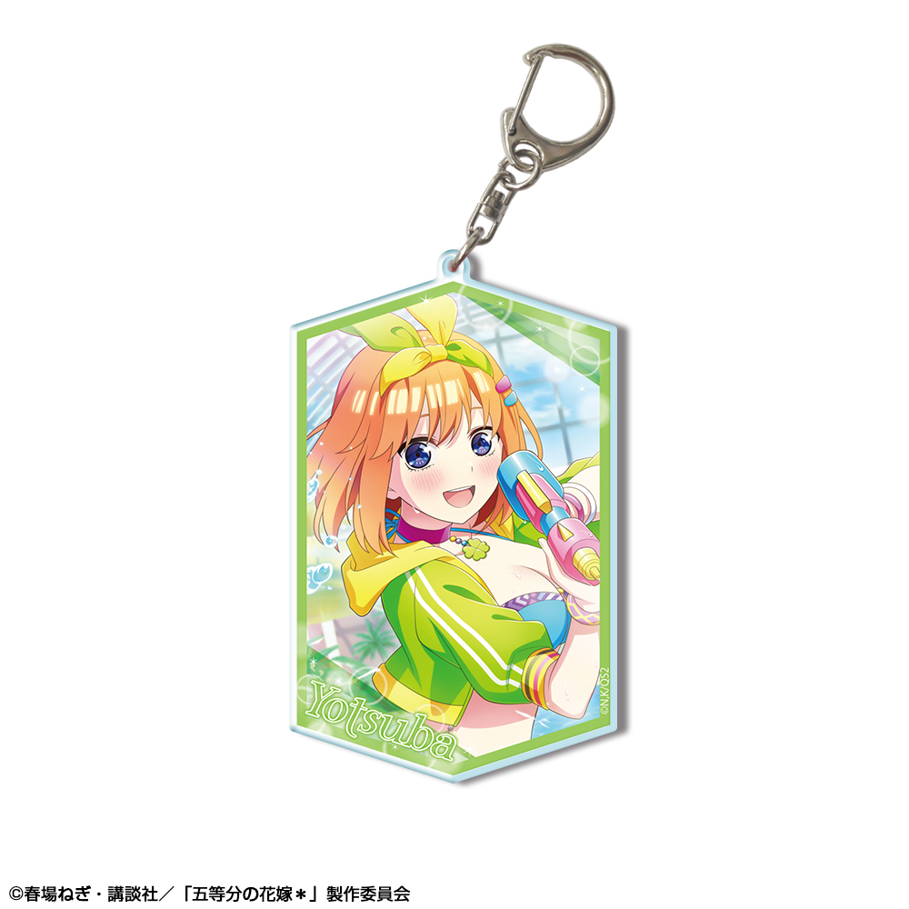 五等分の花嫁＊_ビッグアクリルキーホルダー Ver.2 デザイン04(中野四葉)