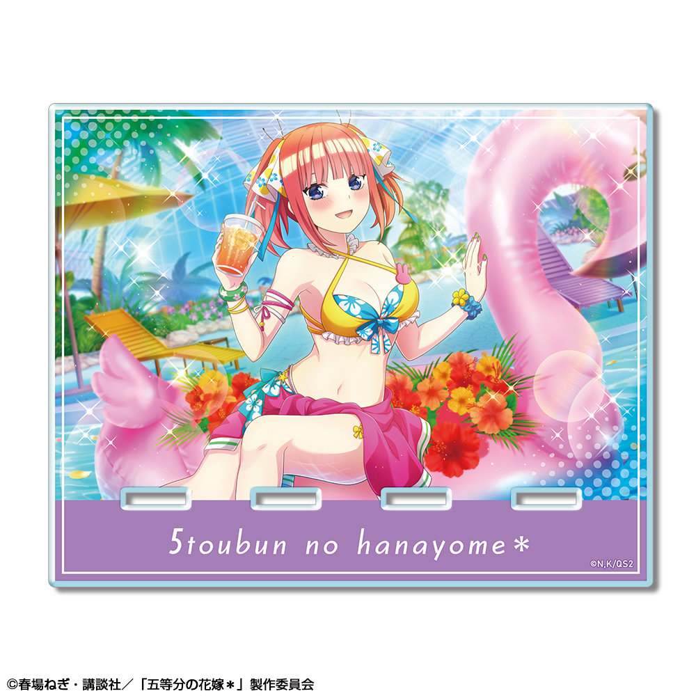 五等分の花嫁＊_アクリルスマホスタンド Ver.2 デザイン02(中野二乃)