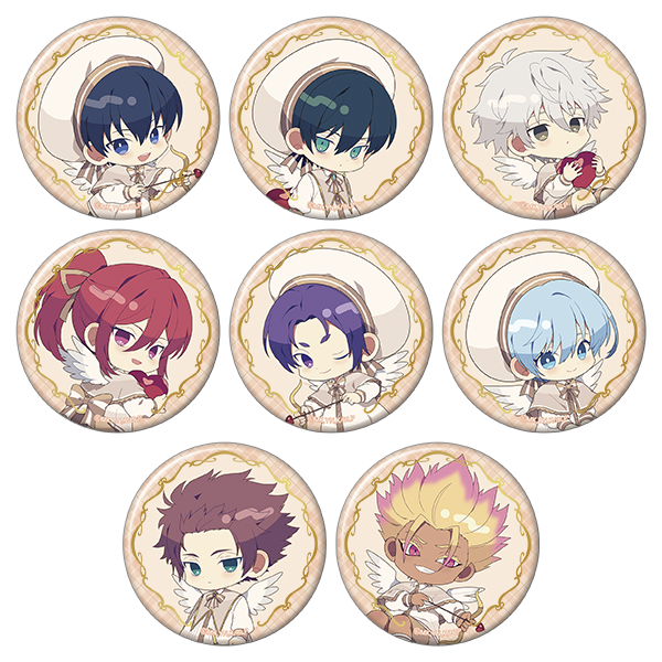 ブルーロック2期_箔押しキャラバッジコレクション／バレンタイン【BOX／8個入り】