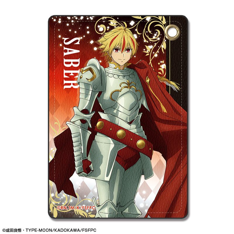 Fate/strange Fake_レザーパスケース デザイン02(セイバー) | Fate