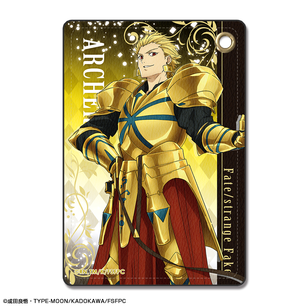 Fate/strange Fake_レザーパスケース デザイン04(アーチャー)