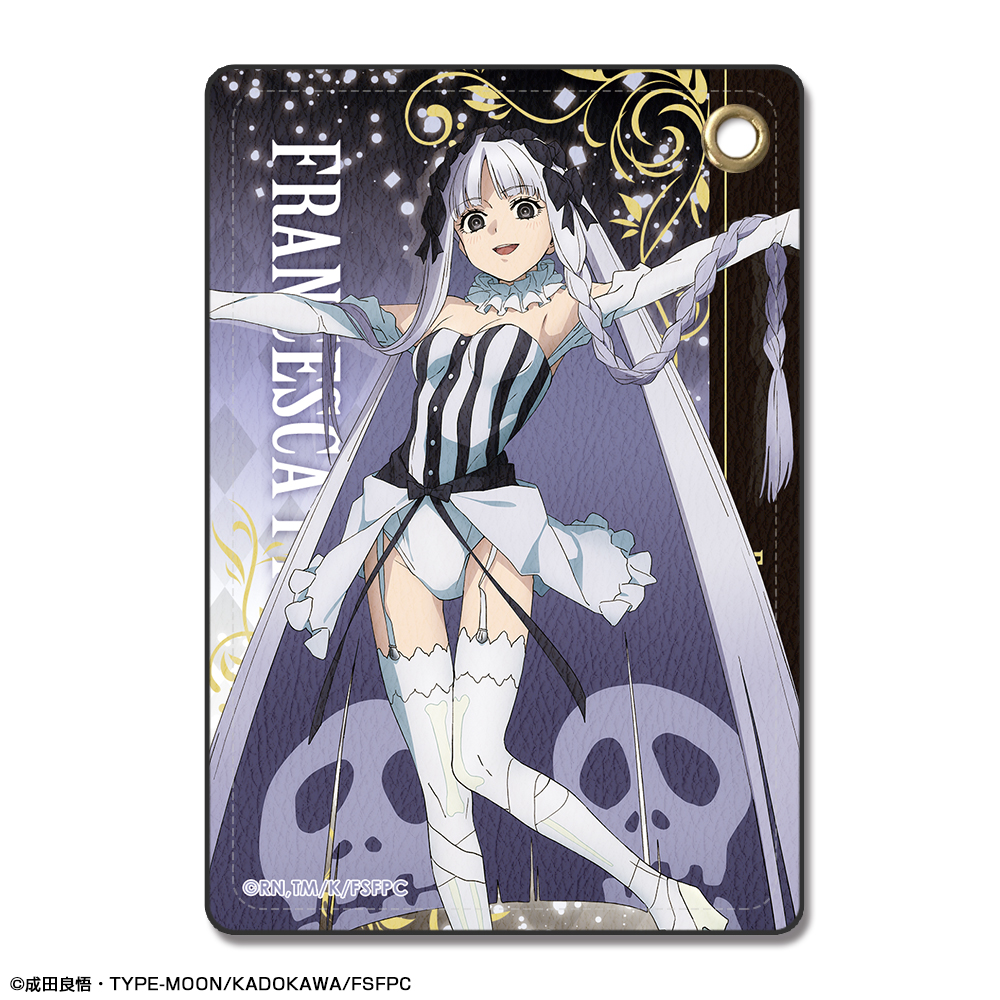 Fate/strange Fake_レザーパスケース デザイン08(フランチェスカ・プレラーティ)