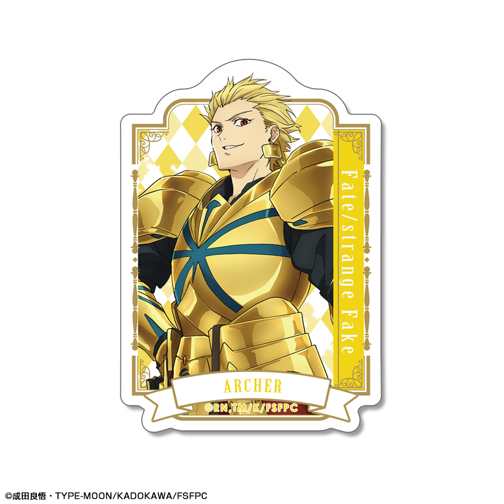 Fate/strange Fake_ミニステッカー デザイン04(アーチャー)