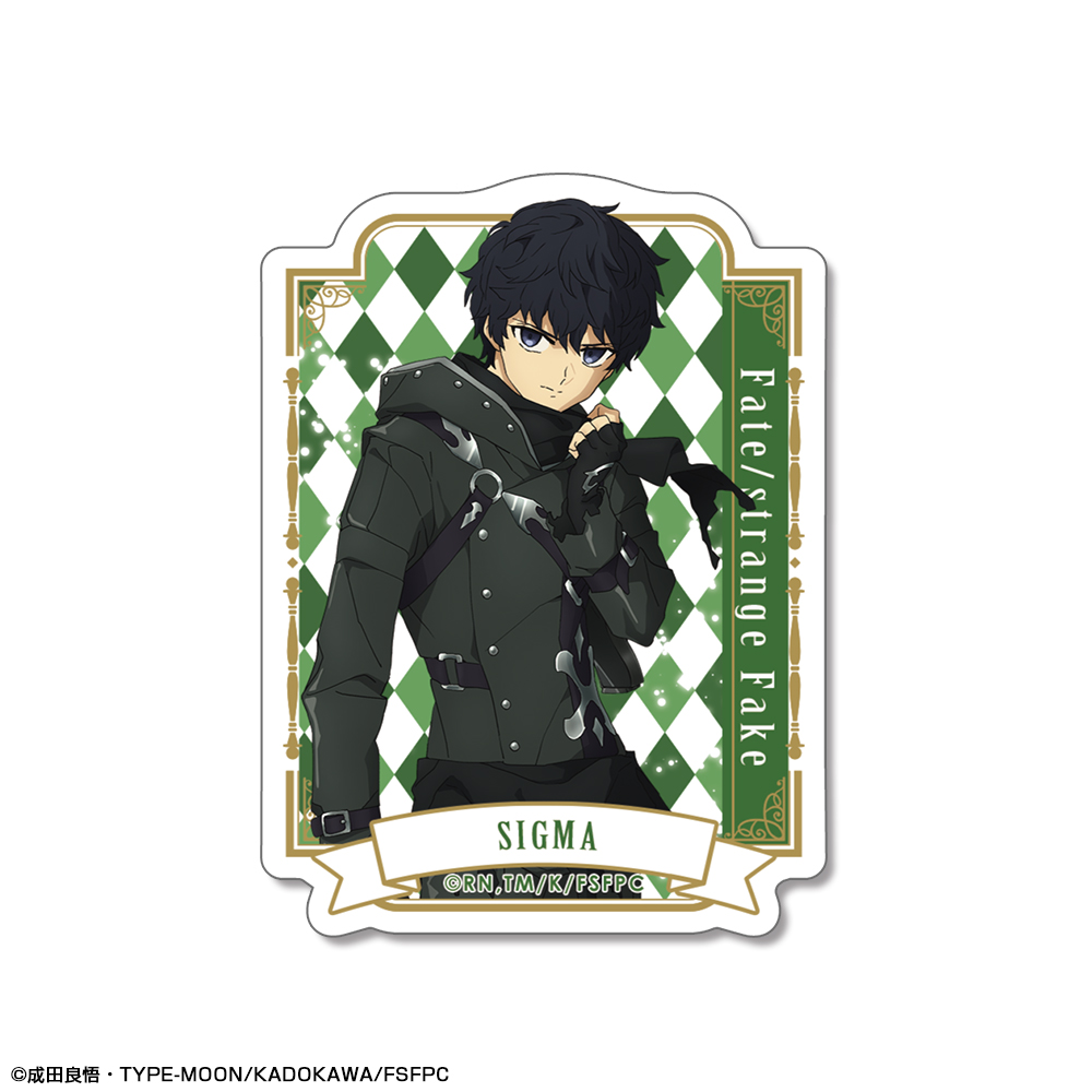 Fate/strange Fake_ミニステッカー デザイン07(シグマ)