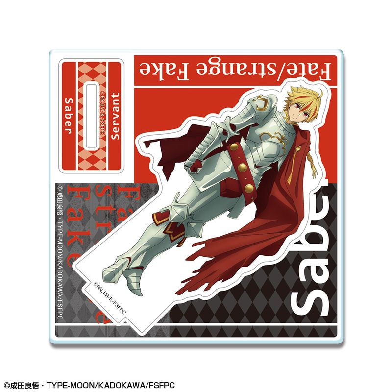 Fate/strange Fake_アクリルスタンドリトル デザイン02(セイバー