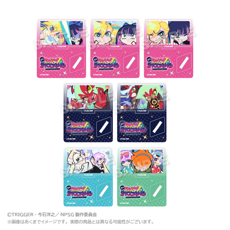 New PANTY ＆ STOCKING with GARTERBELT_トレーディング場面写アクリルスタンド　【BOX／7個入り】