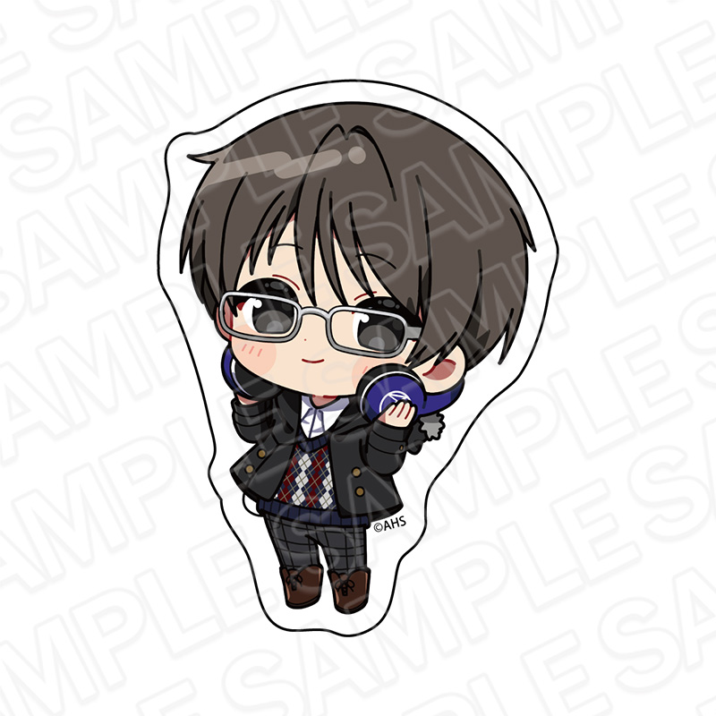 AHSキャラクターズ_ダイカットステッカー 氷山キヨテル ミニキャラ ver.