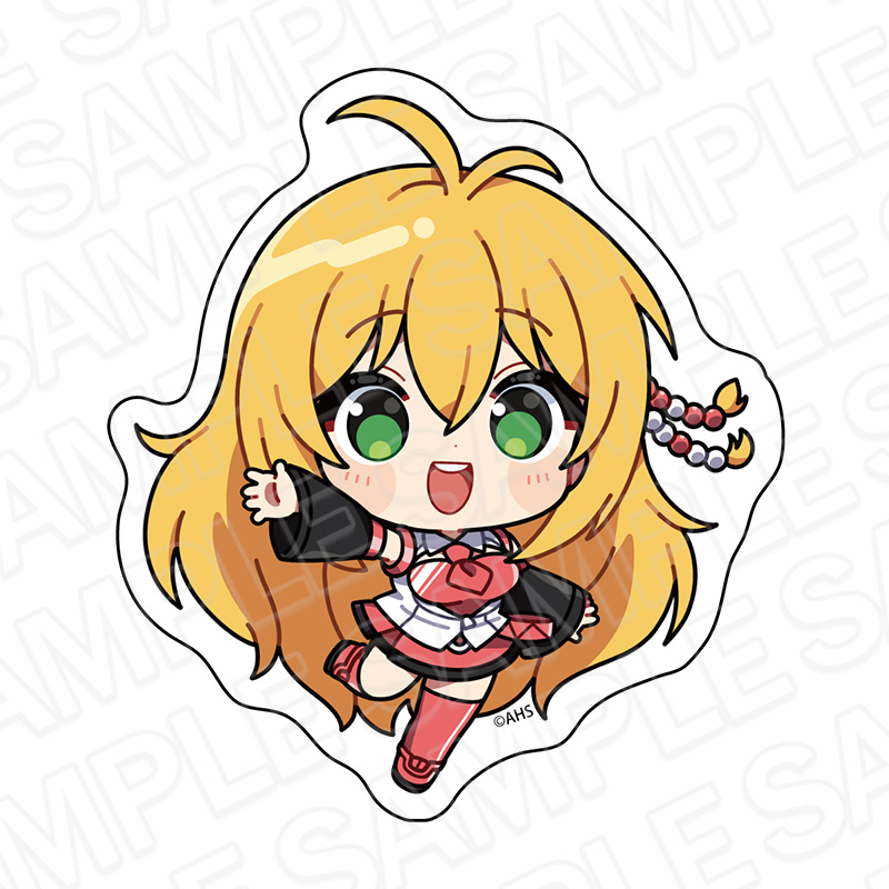 AHSキャラクターズ_ダイカットステッカー 弦巻マキ ミニキャラ ver.