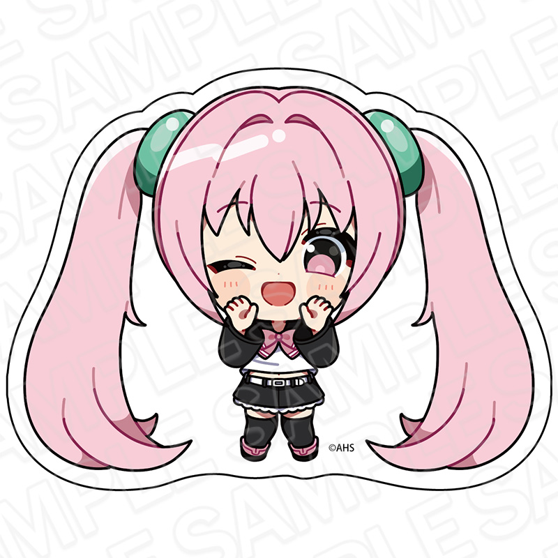 AHSキャラクターズ_ダイカットステッカー 鼓リズム ミニキャラ ver.