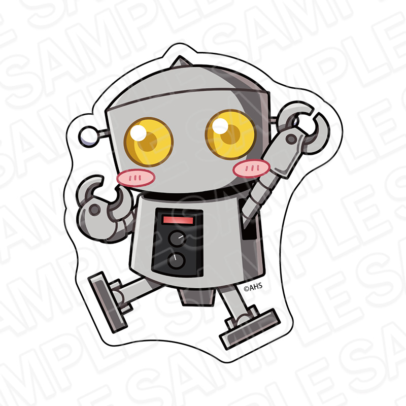 AHSキャラクターズ_ダイカットステッカー ロボタ ミニキャラ ver.