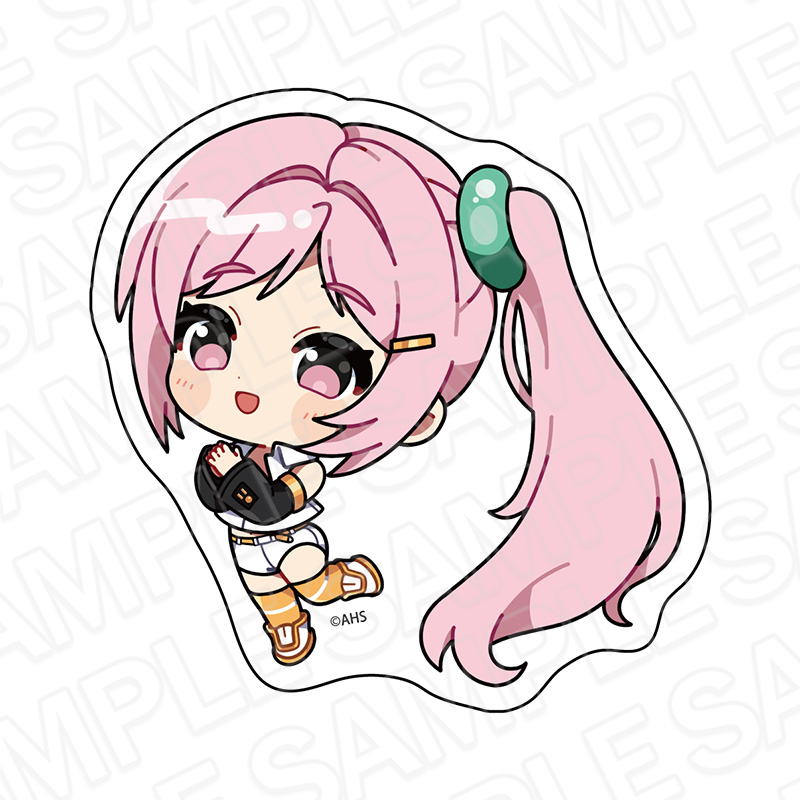 AHSキャラクターズ_ダイカットステッカー 鼓カノン ミニキャラ ver.