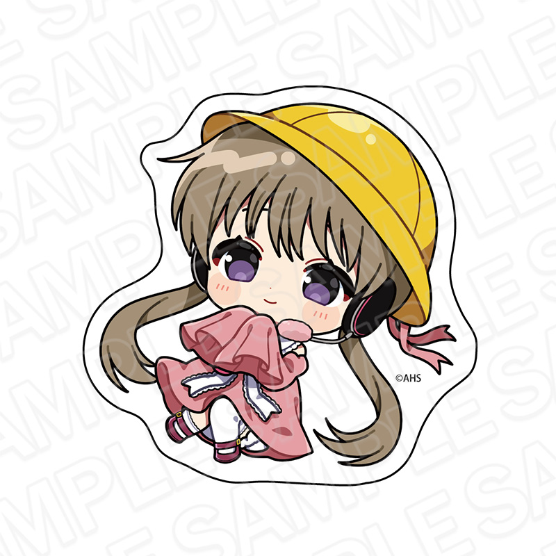 AHSキャラクターズ_ダイカットステッカー 月読アイ ミニキャラ ver.