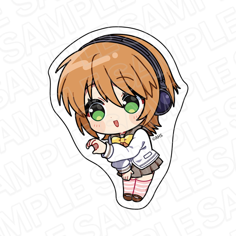 AHSキャラクターズ_ダイカットステッカー 音垣れい ミニキャラ ver.