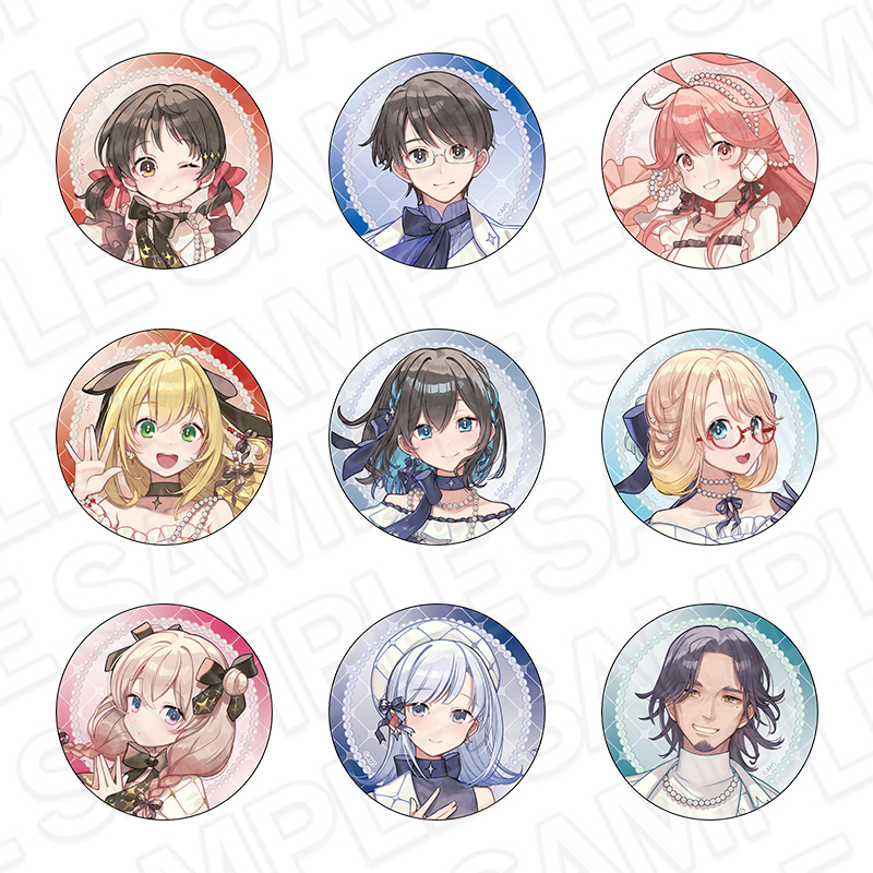 AHSキャラクターズ_ホログラムカンバッジ(ランダム) 20th anniversary Live ver