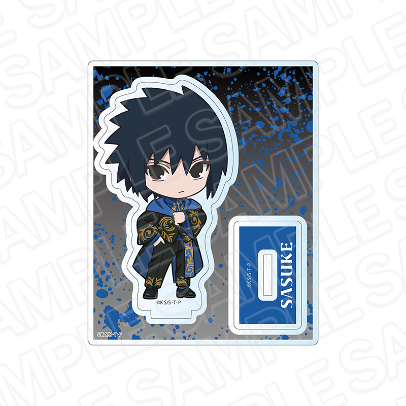 NARUTO -ナルト- 疾風伝_アクリルスタンド うちはサスケ アラベスクファッション デフォルメ ver.