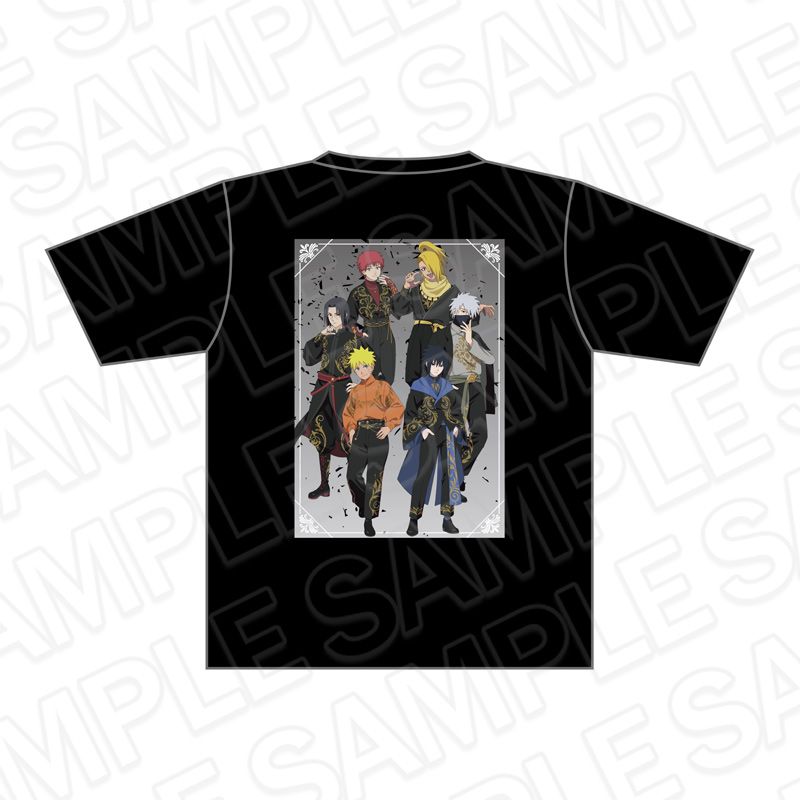 NARUTO -ナルト- 疾風伝_Tシャツ アラベスクファッション ver 