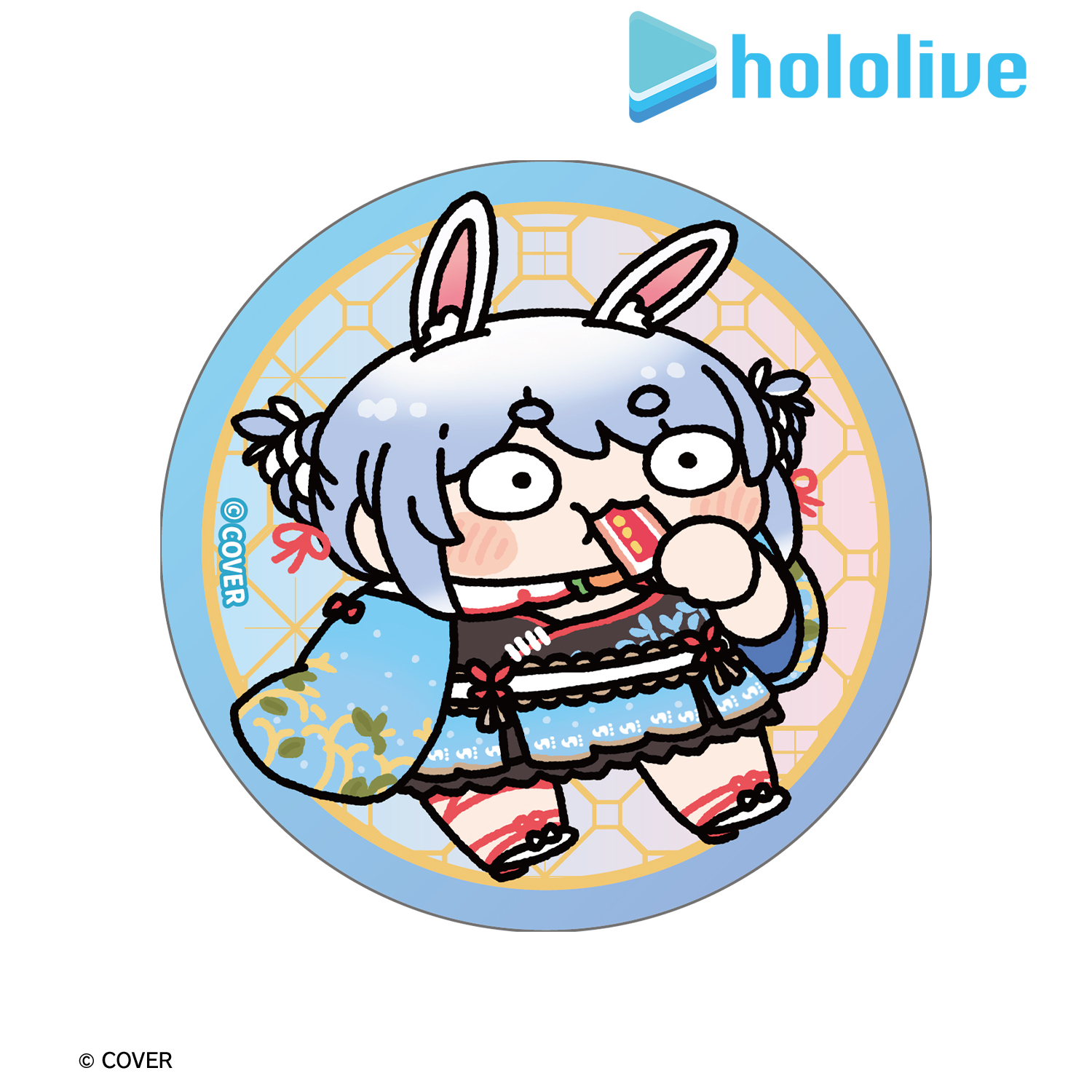 ホロライブ_兎田ぺこら - 声をいっしょに守るぺこ！ 珪藻土コースター