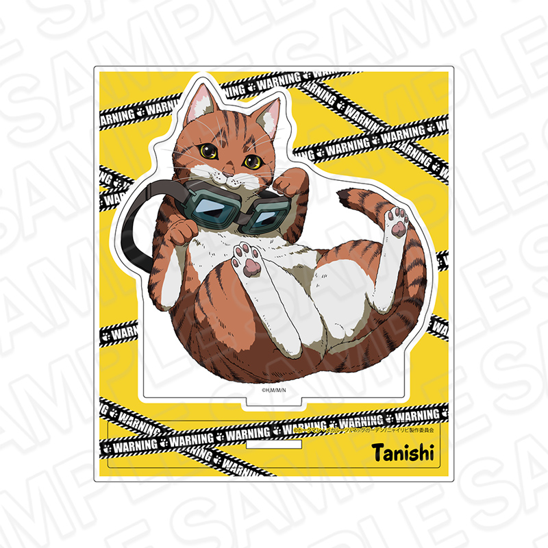 ニャイト・オブ・ザ・リビングキャット_アクリルスタンド タニシ