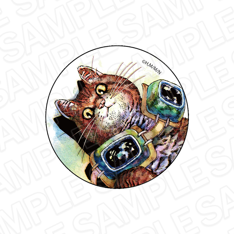 ニャイト・オブ・ザ・リビングキャット_カンバッジ すべてが猫になる