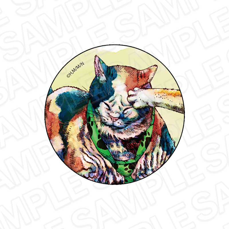 ニャイト・オブ・ザ・リビングキャット_カンバッジ 猫は無慈悲な世界の王A