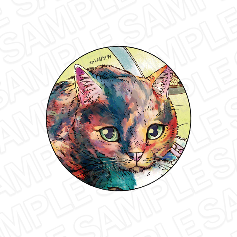 ニャイト・オブ・ザ・リビングキャット_カンバッジ キャットマックスA