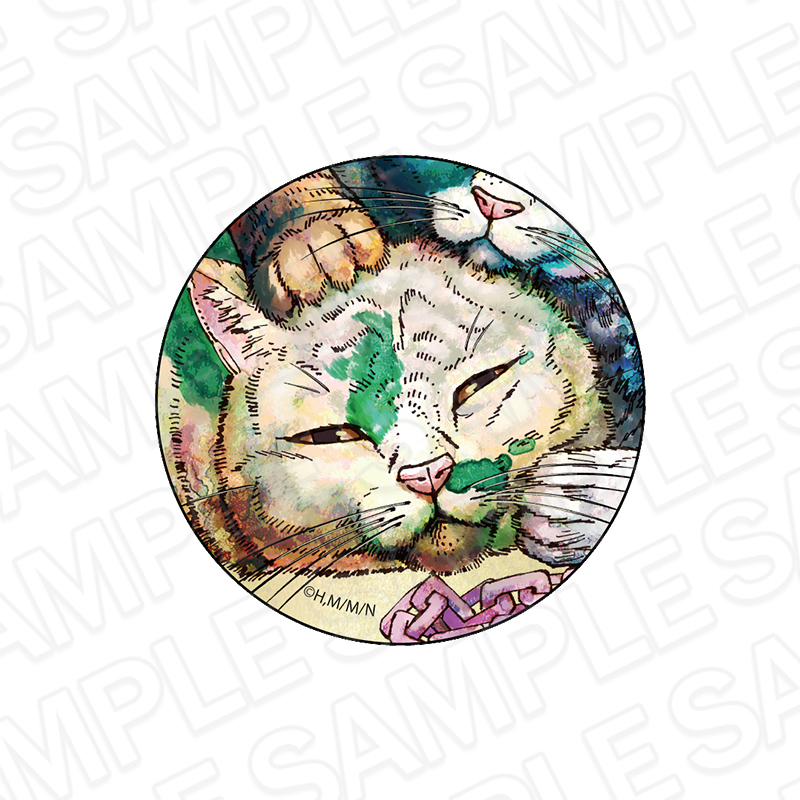 ニャイト・オブ・ザ・リビングキャット_カンバッジ キャットマックスC