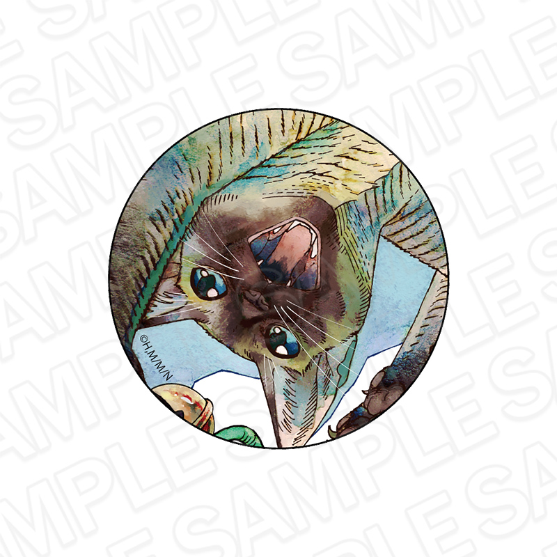 ニャイト・オブ・ザ・リビングキャット_カンバッジ コニャンコー