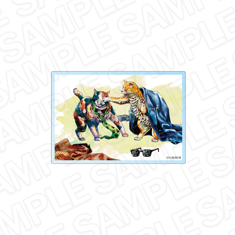 ニャイト・オブ・ザ・リビングキャット_アクリルマグネット 猫は無慈悲な世界の王