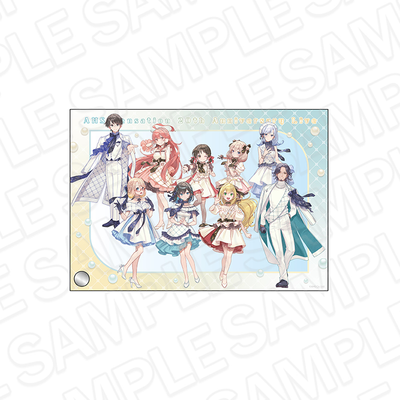 AHSキャラクターズ_ミニアクリルアート 20th anniversary Live ver.