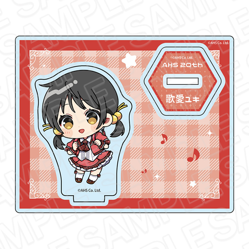 AHSキャラクターズ_アクリルスタンド 歌愛ユキ ミニキャラ ver.