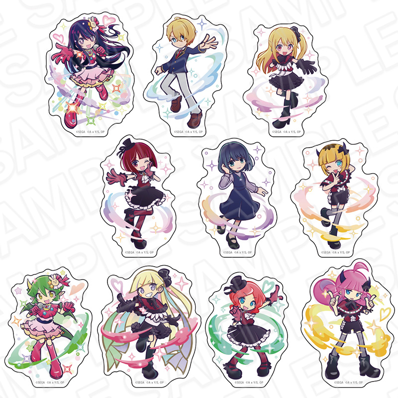 ぷよぷよ!!クエスト×【推しの子】_ダイカットステッカー(ランダム)