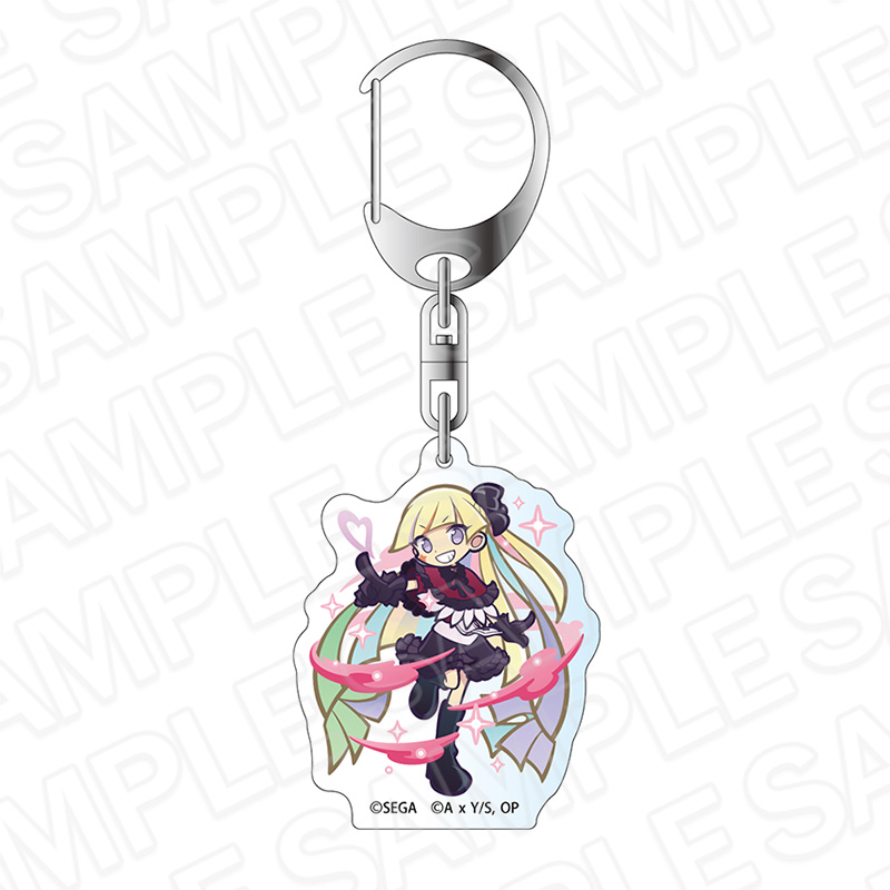 ぷよぷよ!!クエスト×【推しの子】_アクリルキーホルダー ラウン ver.ルビー