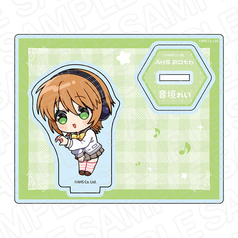AHSキャラクターズ_アクリルスタンド　音垣れい  ミニキャラ ver.