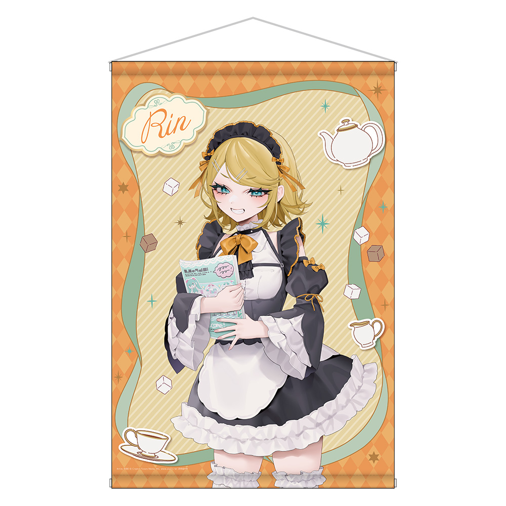 初音ミク 秋葉原フェスティバル2025_B2タペストリー コンセプトカフェver. / 鏡音リン