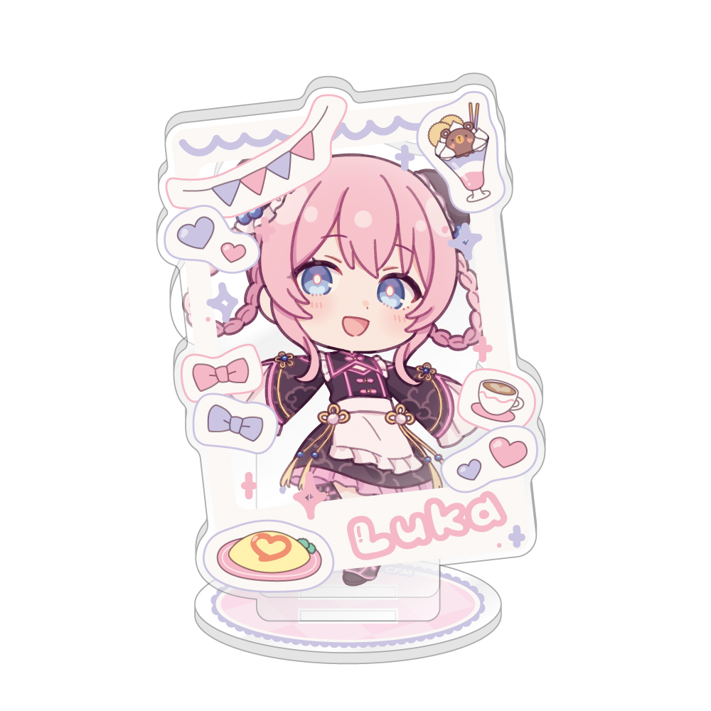 初音ミク 秋葉原フェスティバル2025_ミニキャラアクリルジオラマ コンセプトカフェver. / 巡音ルカ