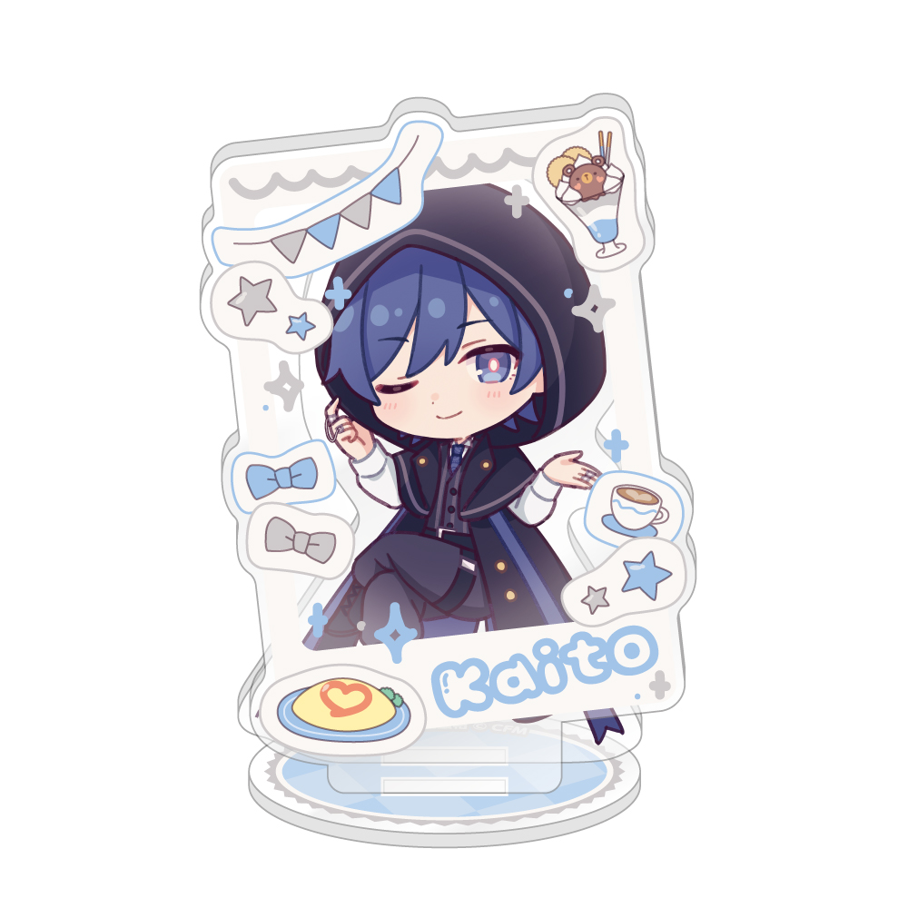 初音ミク 秋葉原フェスティバル2025_ミニキャラアクリルジオラマ コンセプトカフェver. / KAITO