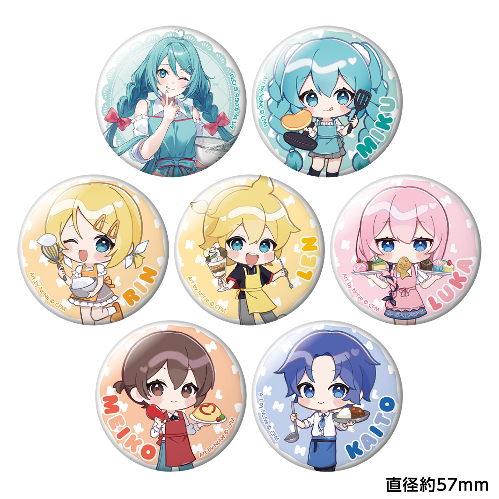 初音ミク 秋葉原フェスティバル2025_トレーディング缶バッジ クッキングver.【BOX／7個入り】【コンプリートBOX】