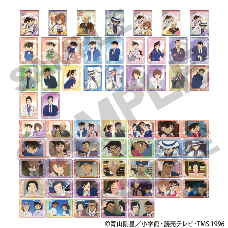 名探偵コナン_トレーディングふぁぼカ　秋の華和装　【OPP／30パック入り】