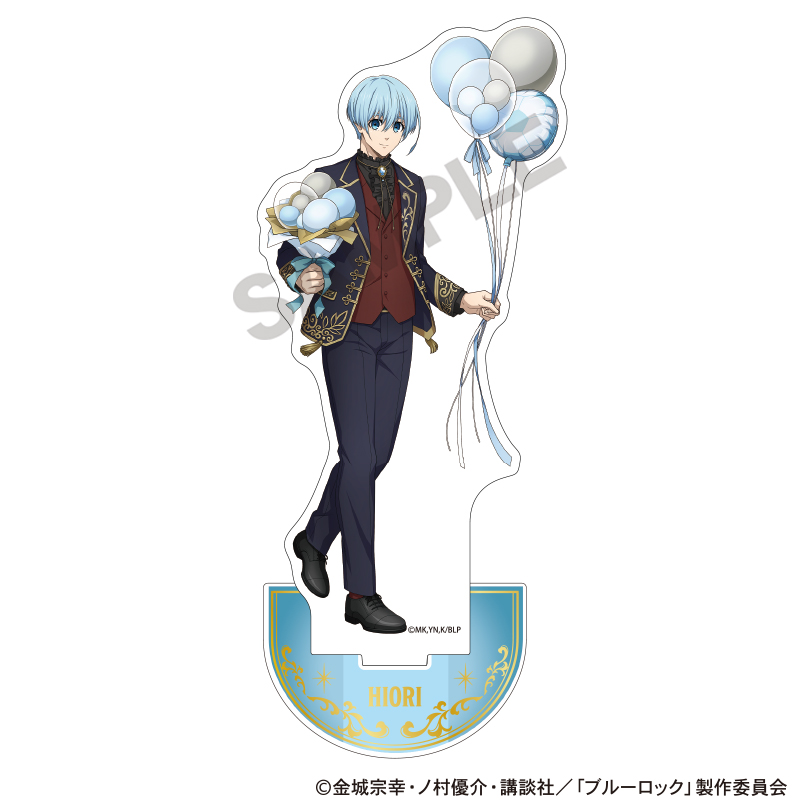 ブルーロック_箔押しアクリルスタンド　氷織羊　バルーン