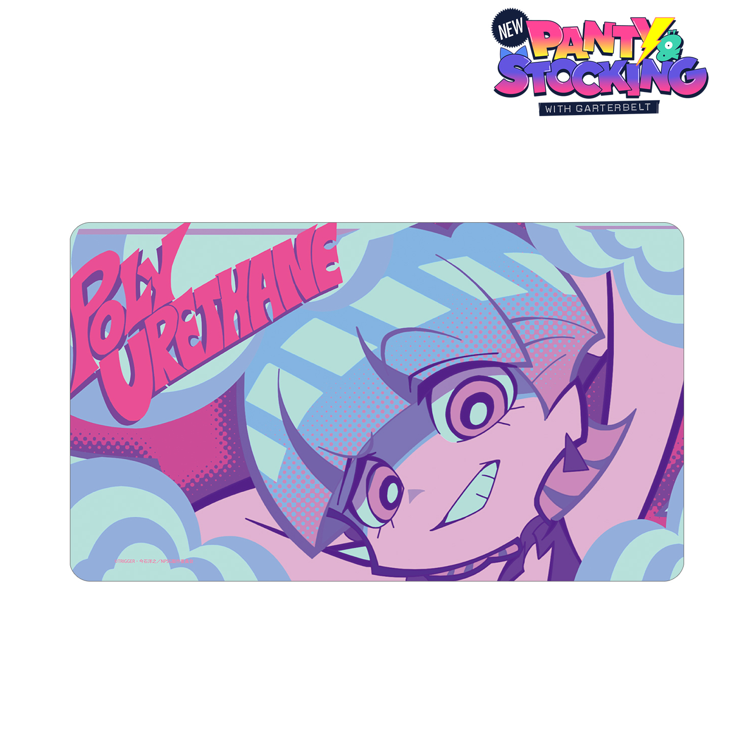 New PANTY ＆ STOCKING with GARTERBELT_ポリウレタン 場面写マルチデスクマット