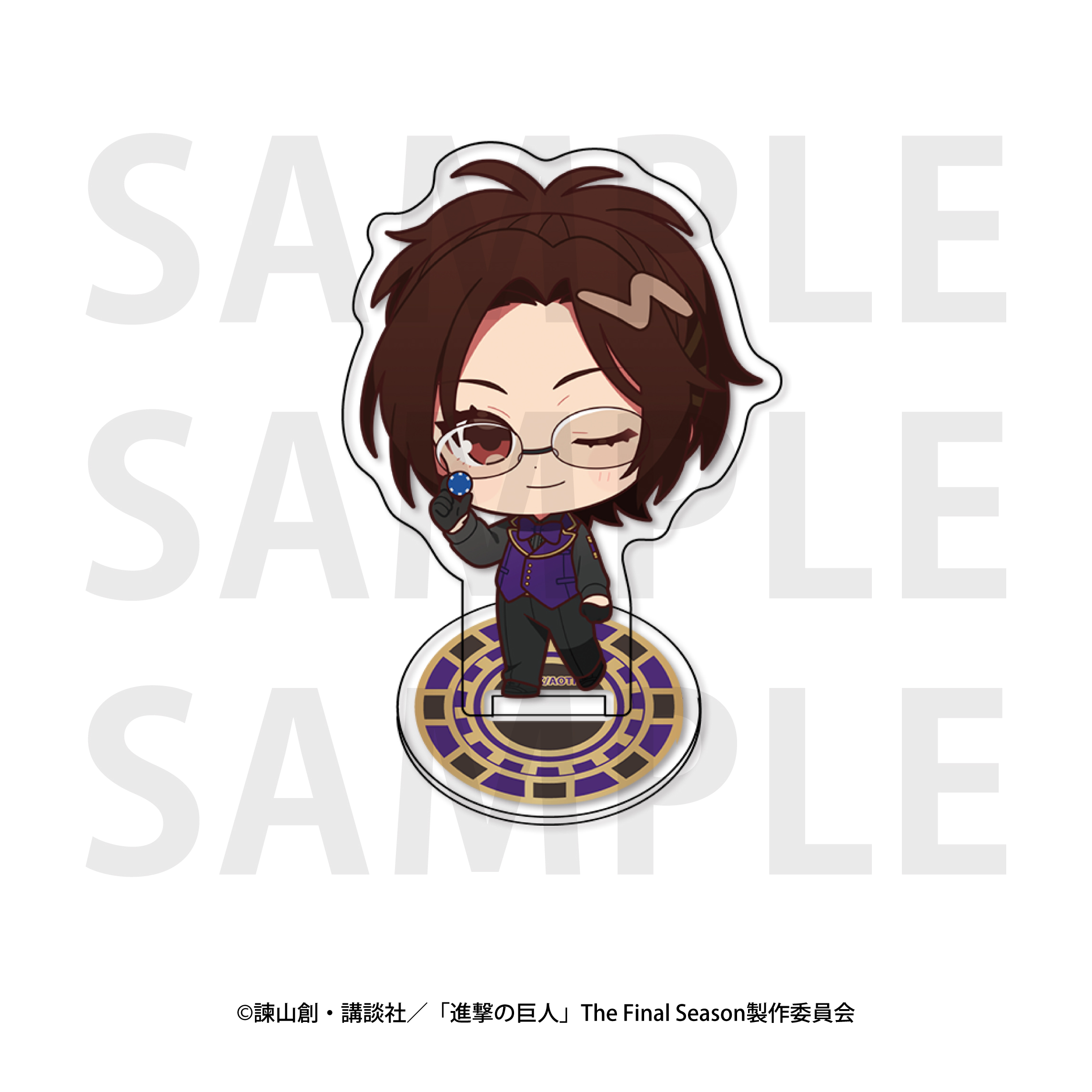 進撃の巨人_デフォルメアクリルスタンド カジノディーラー ハンジ・ゾエ