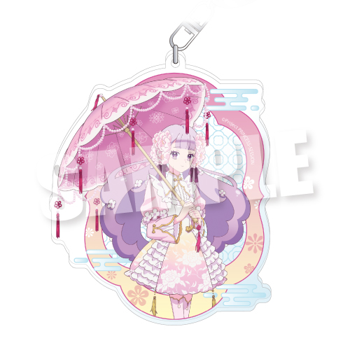 プリンセッション・オーケストラ_BIGアクリルキーホルダー スイートチャイナVer. プリンセス・ネージュ