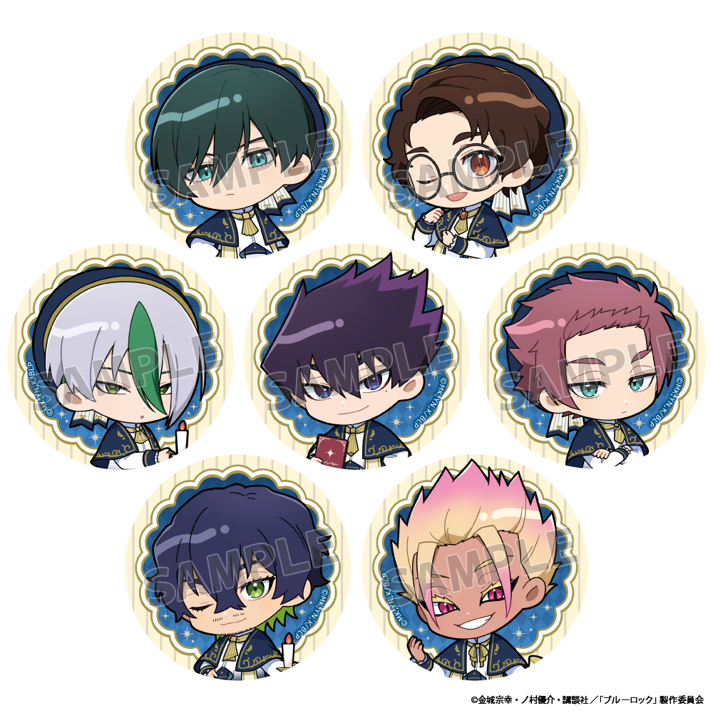 ブルーロック 糸師冴 プリンセスカフェ 缶バッジ Vol.3 グッズ-バッチ