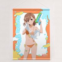 とある科学の超電磁砲T_描き下ろしB2タペストリー(御坂美琴/水遊び)W
